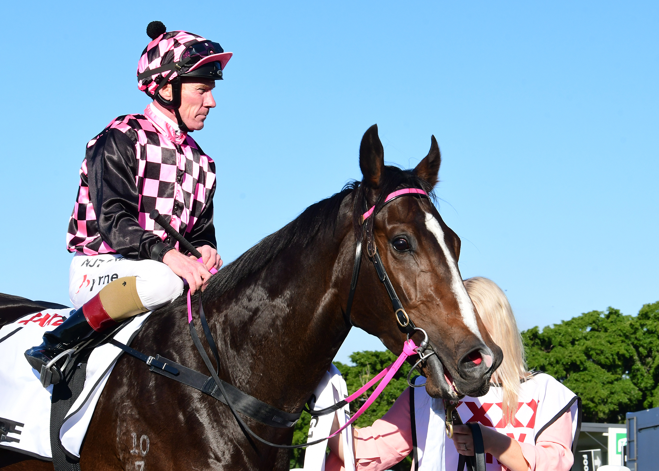 Ipswich Turf Club pays tribute to retired jockey Jim Byrne